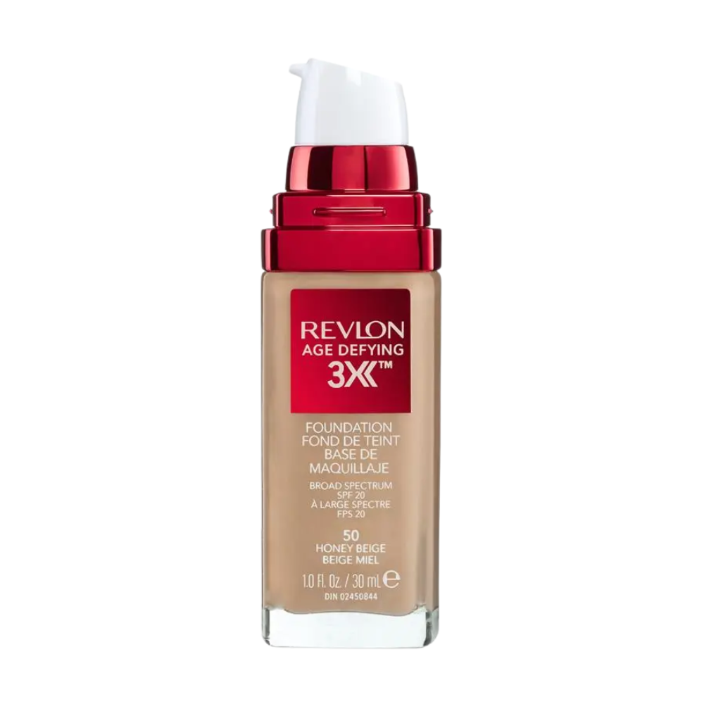 Revlon Age Defying 3X Foundation 30mL - 50 Honey Beige
