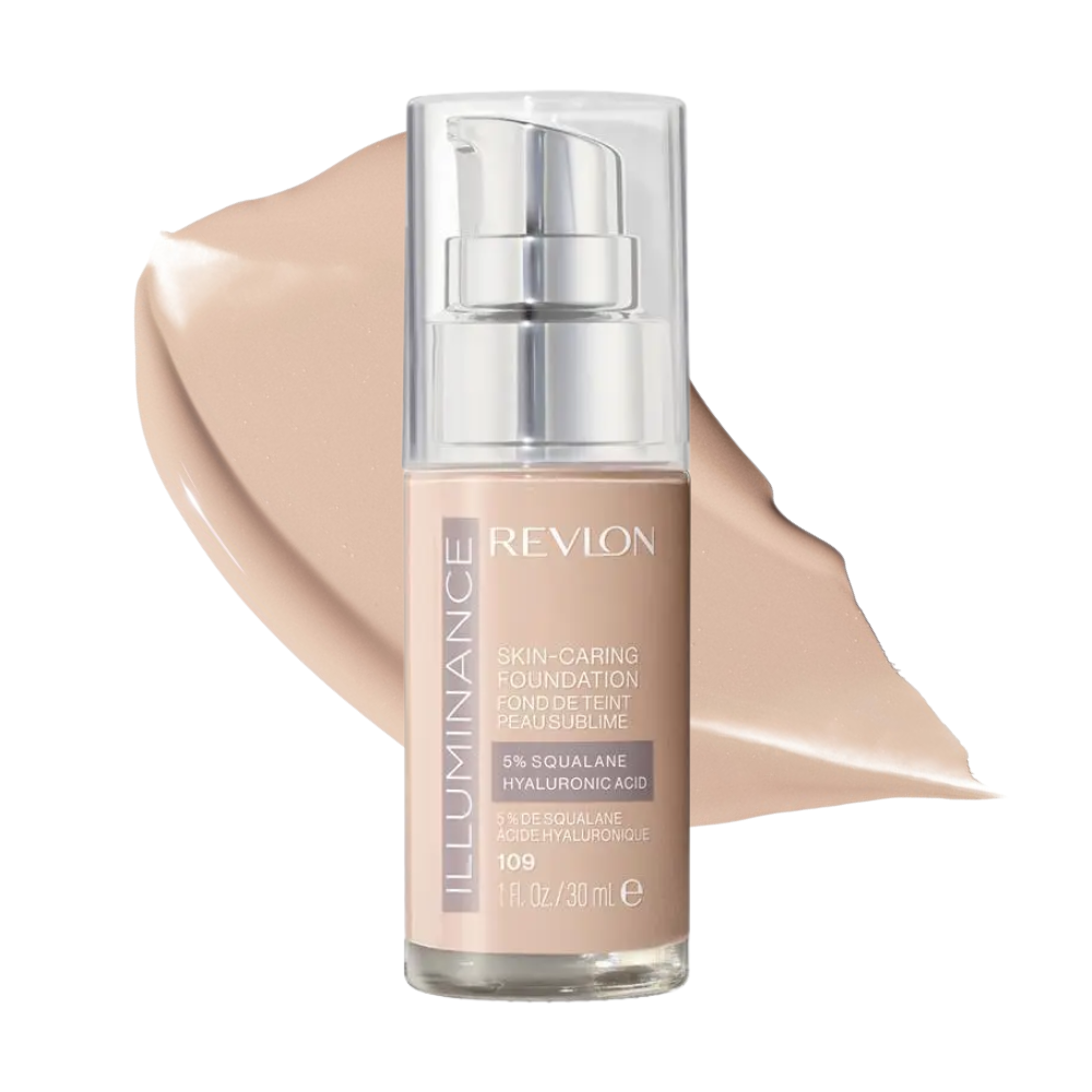 2 x Revlon Illuminance Skin-Caring Foundation 30mL - 109 Light Ivory