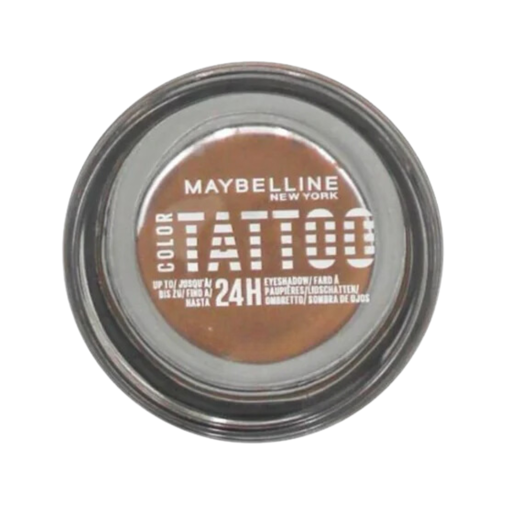 3 x Maybelline Color Tattoo 24HR Cream Gel Eyeshadow - 35 On And On Bronze