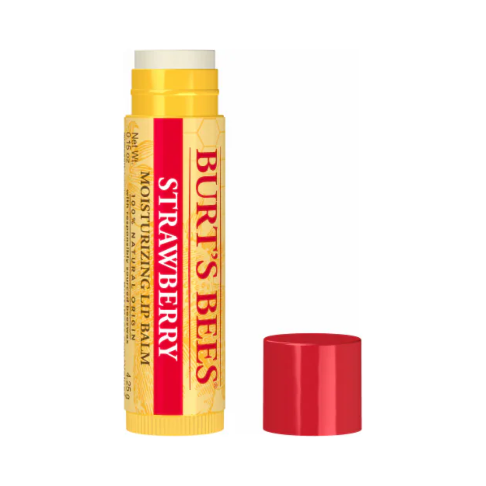 6 x Burt's Bees Strawberry Lip Balm 4.25g