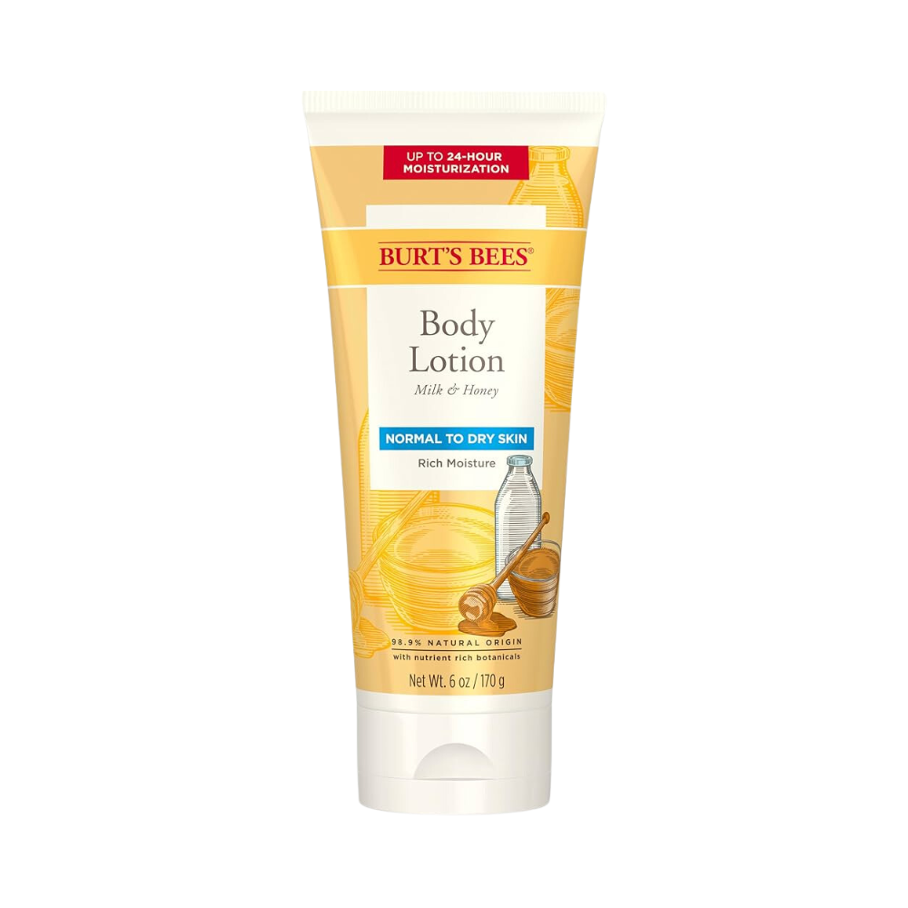 3 x Burt's Bees Milk & Honey Body Lotion 170g