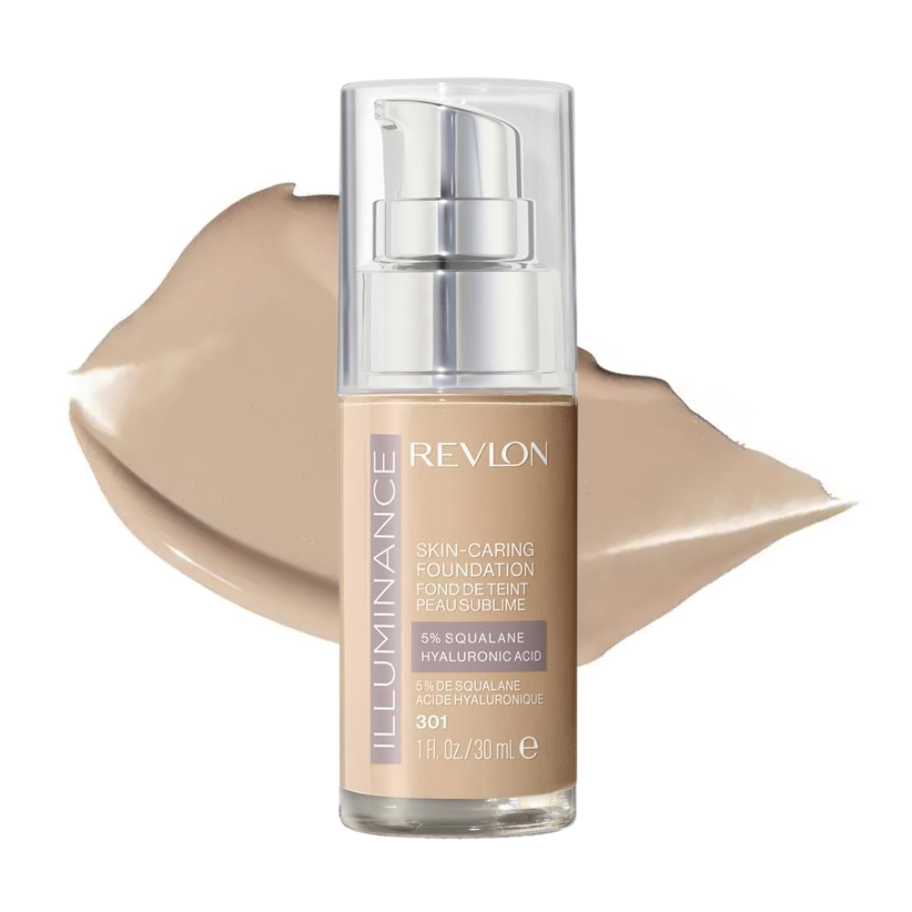 2 x Revlon Illuminance Skin-Caring Foundation 30mL - 217 Beige