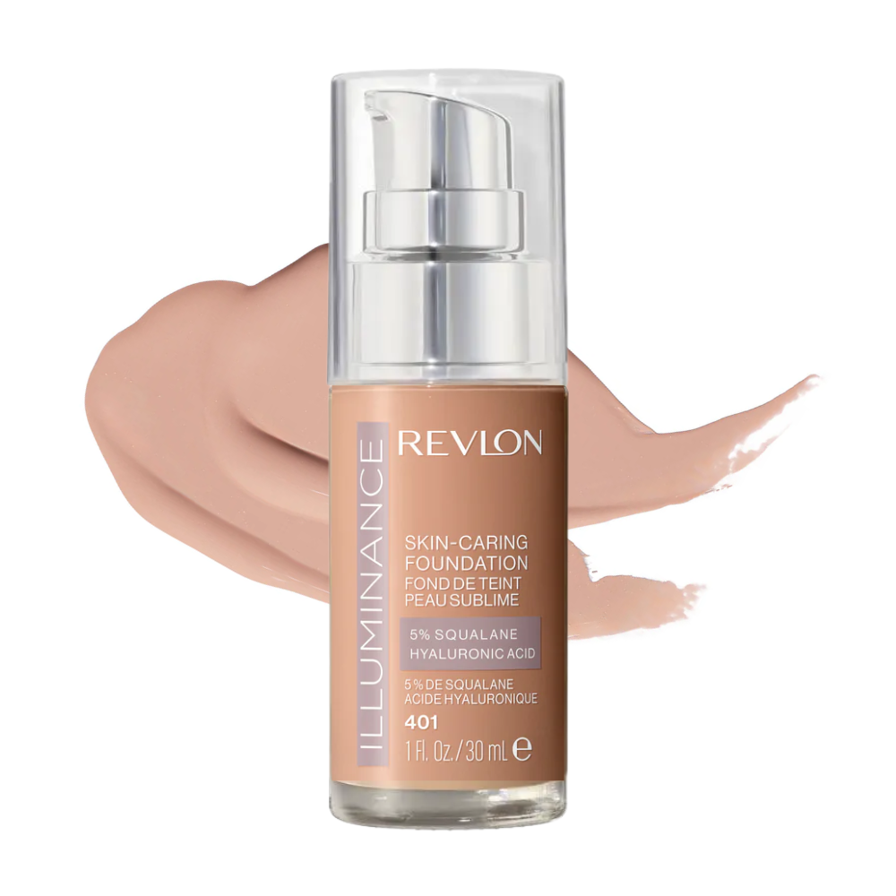 Revlon Illuminance Skin-Caring Foundation 30mL - 401 Light Coffee