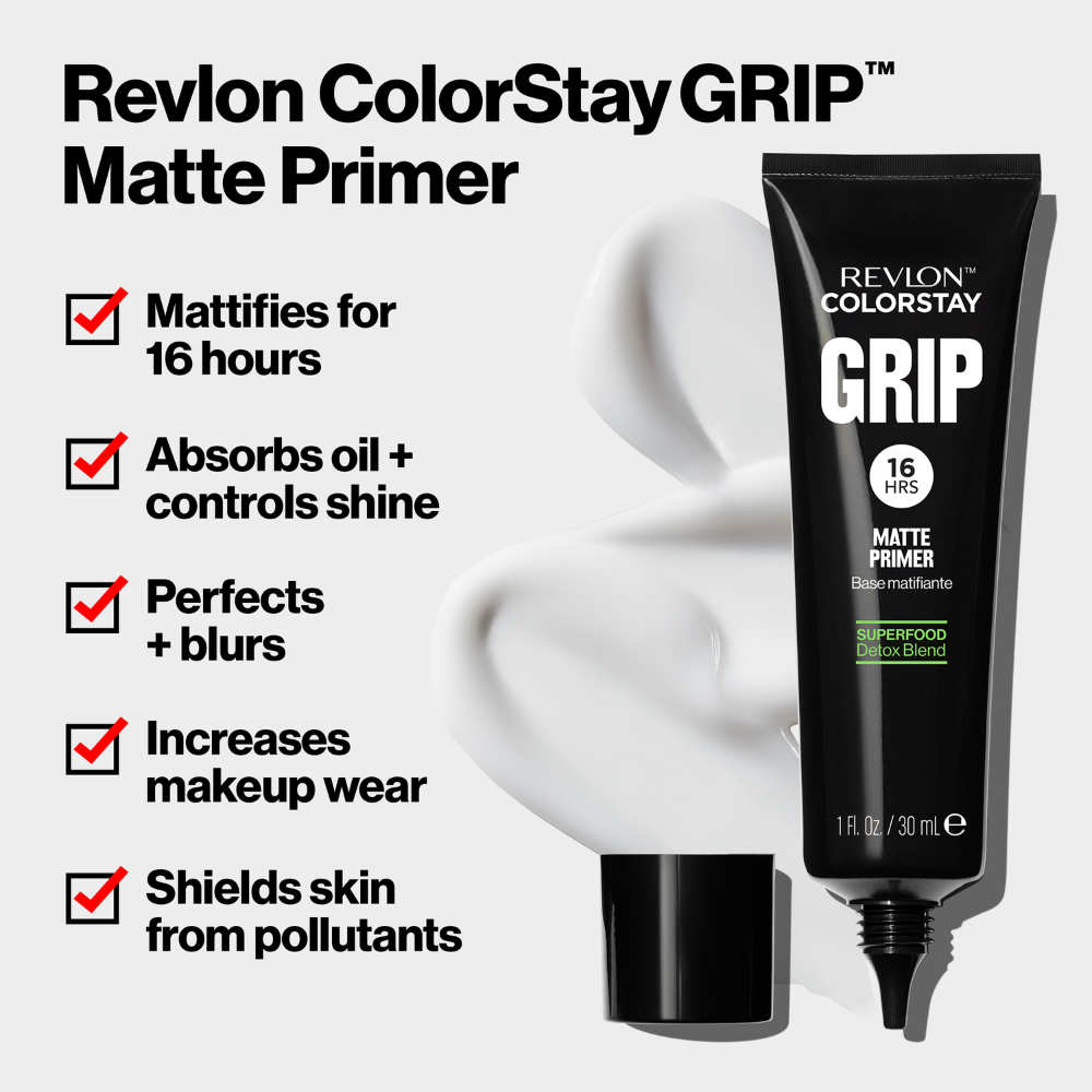 2 x Revlon Colorstay Grip Matte Primer 30mL