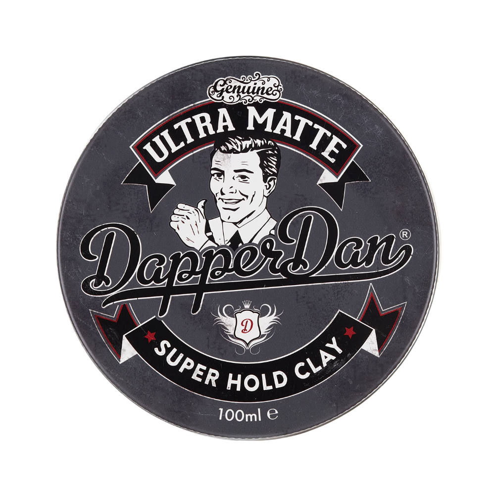 3 x Dapper Dan Ultra Matte Super Hold Clay 100mL