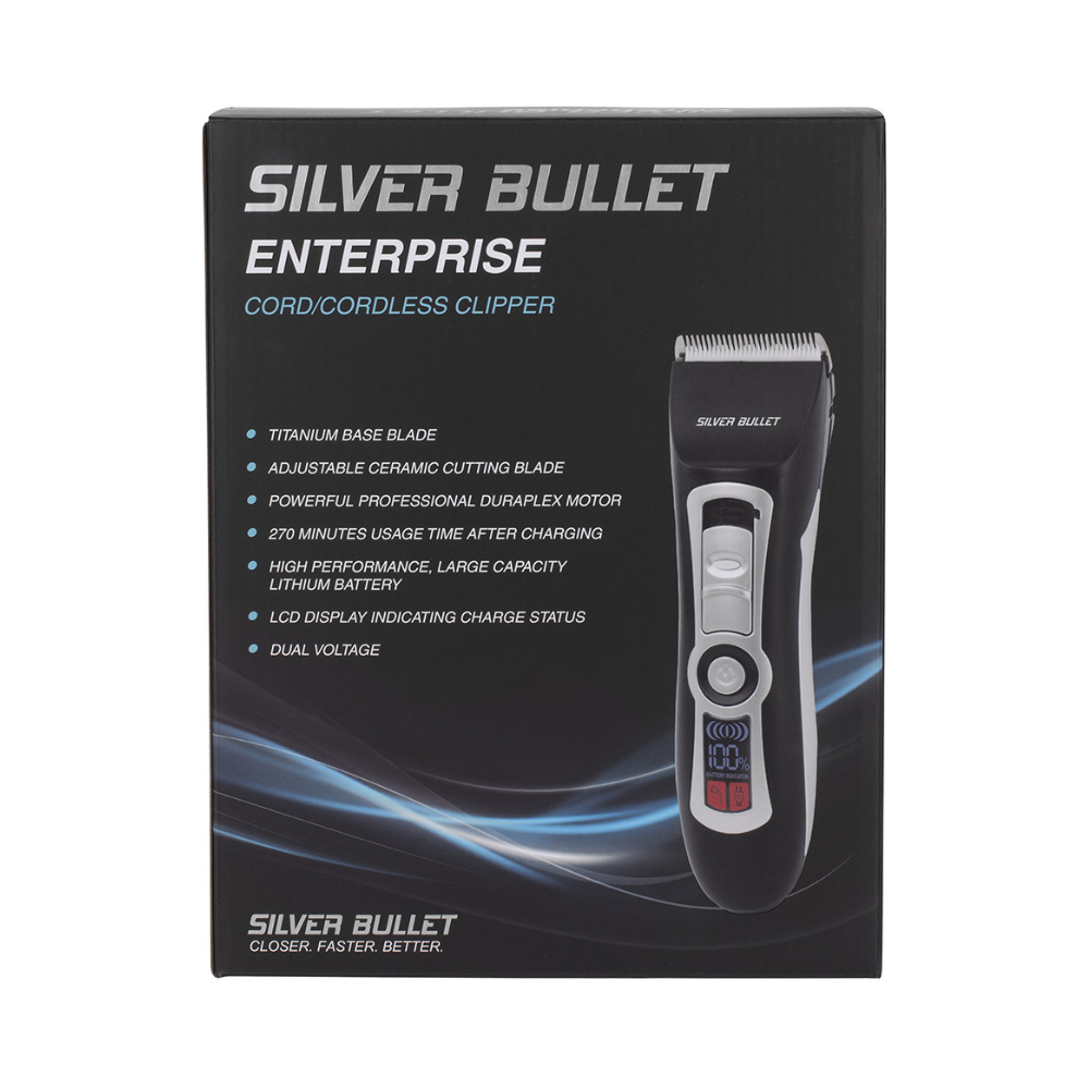 Silver Bullet Enterprise Cord/Cordless Clipper