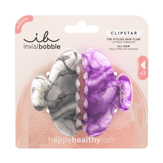 Invisibobble Clipstar Hair Claw Clip 2Pk - My Rainboo