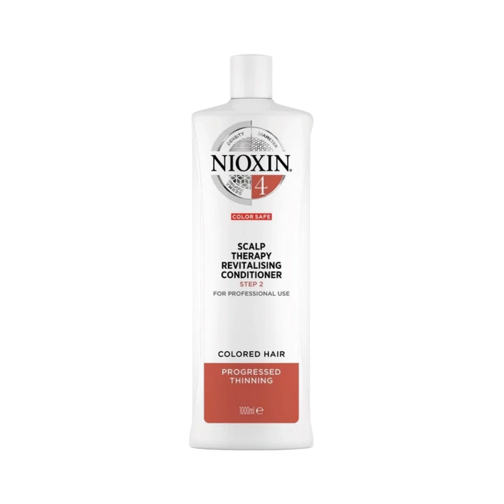 Nioxin System 4 Cleanser Shampoo and Revitalising Conditioner 1 Litre/1000mL Duo