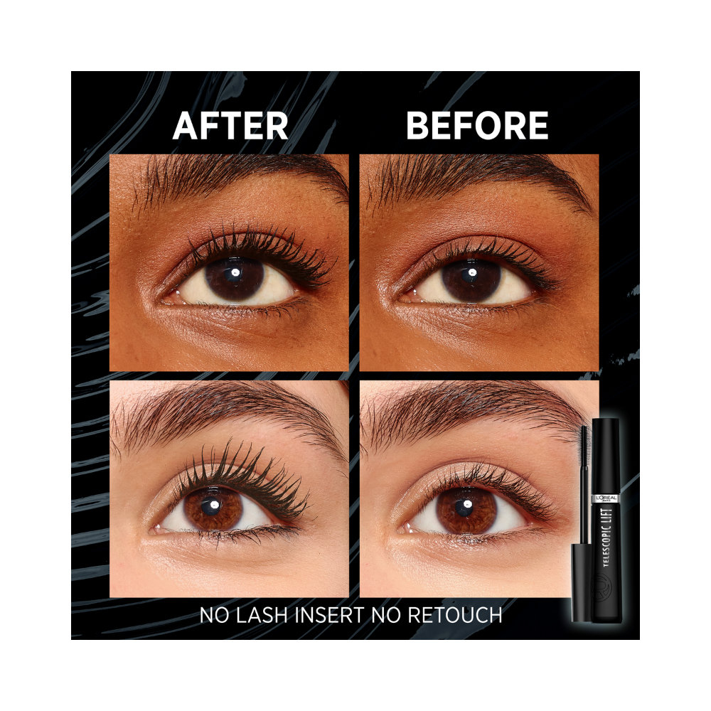 L'Oreal Paris Telescopic Lift Mascara 9.9mL - Extra Black