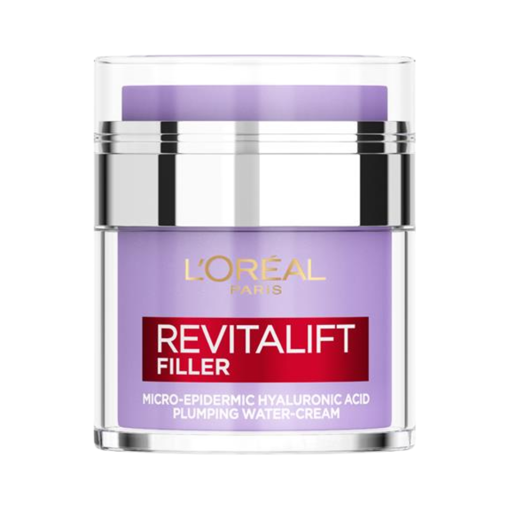 L'Oreal Paris Revitalift Filler [Micro-Epidermic] Hyaluronic Acid Plumping Water Cream 50mL