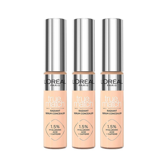 3 x L'Oreal Paris True Match Radiant Serum Concealer 11mL - 2R/C