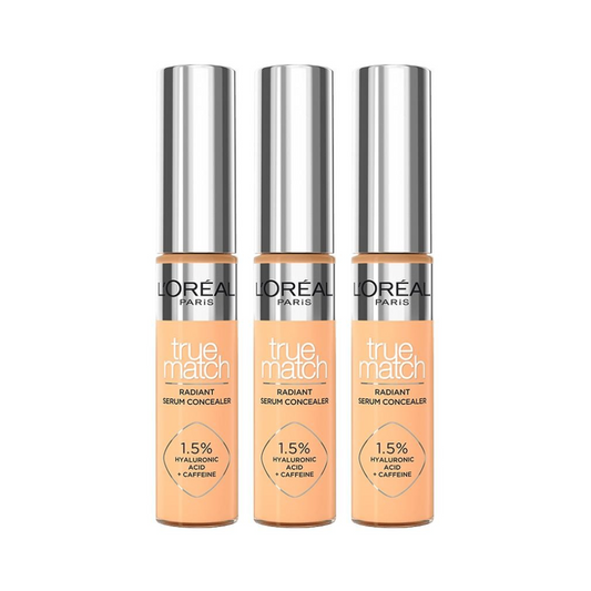 3 x L'Oreal Paris True Match Radiant Serum Concealer 11mL - 5D