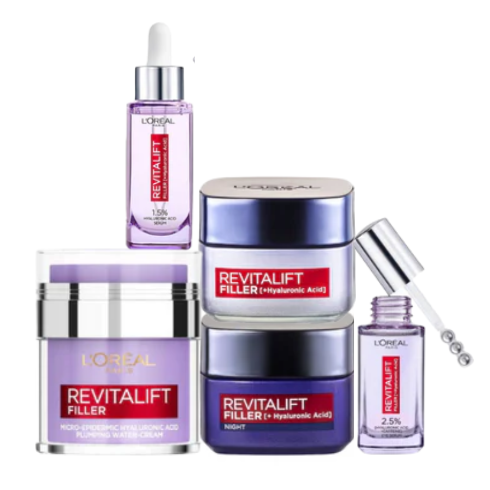 L'Oreal Paris Revitalift Filler 5 Piece Skin Care Set – On Trend Beauty