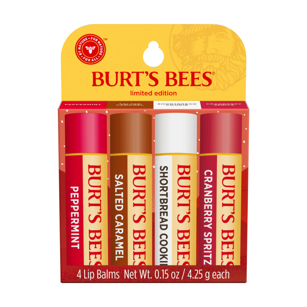 Burt's Bees Festive Fix 4 Piece Gift Set