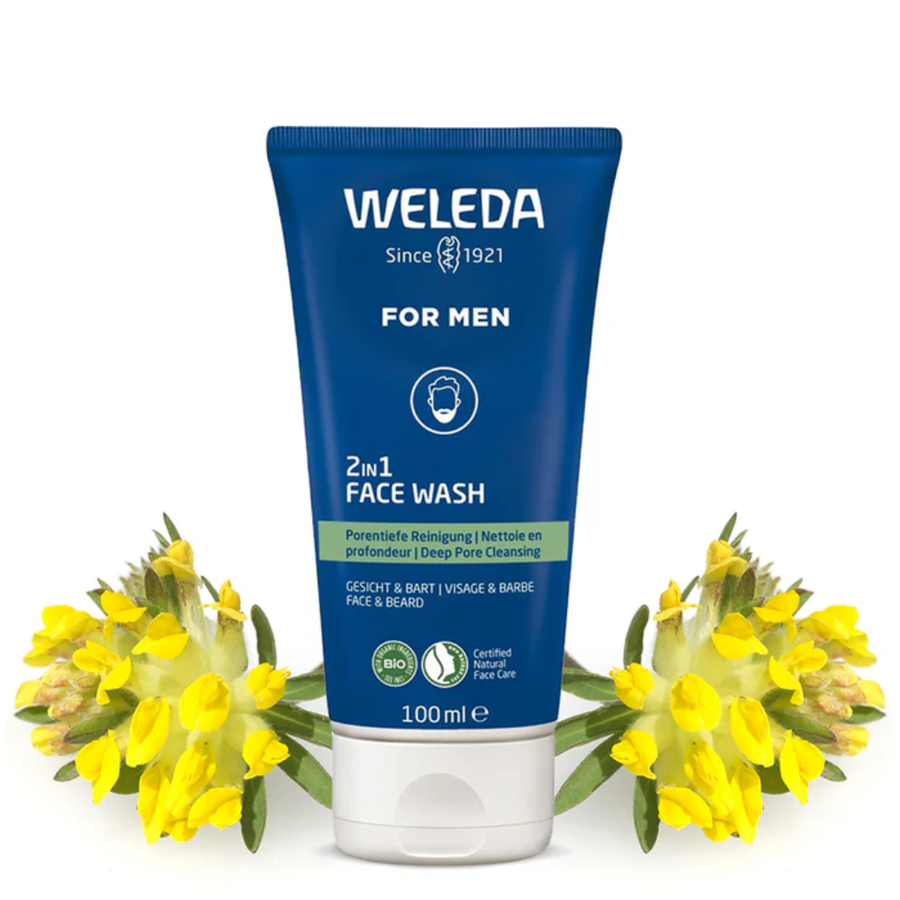 Weleda Men 2 in 1 Face Wash 100mL