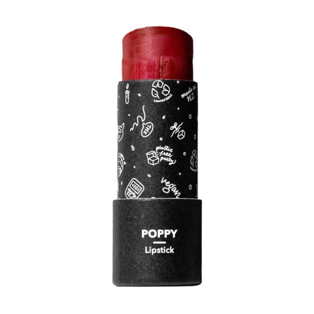 2 x ETHIQUE Lipstick 8g - Poppy Ruby Red