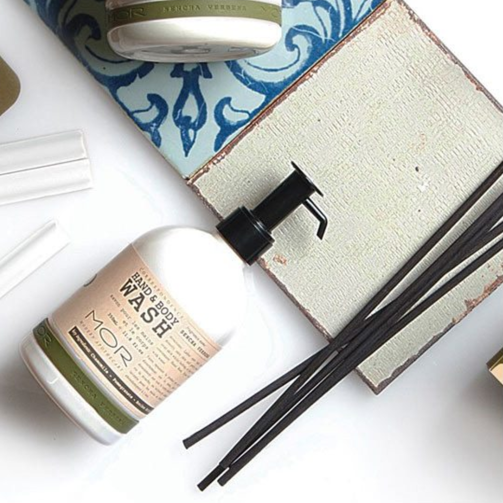 MOR Boutique Correspondence Hand & Body Wash 350mL - Sencha Verbena
