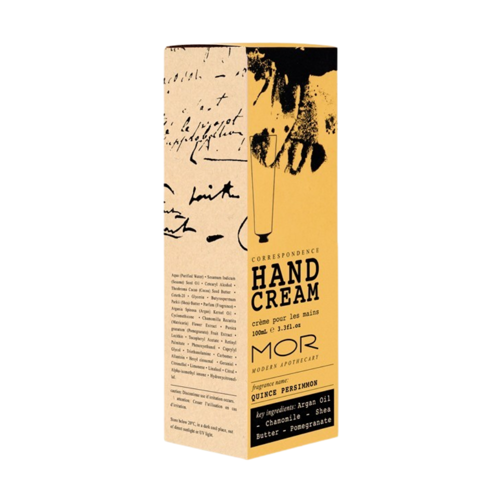 MOR Boutique Correspondence Hand Cream 100mL - Quince Persimmon