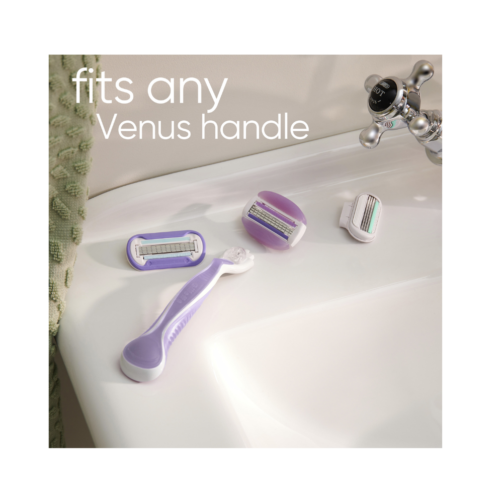 Gillette Venus Comfortglide Freesia Blade Refill 4 Pack