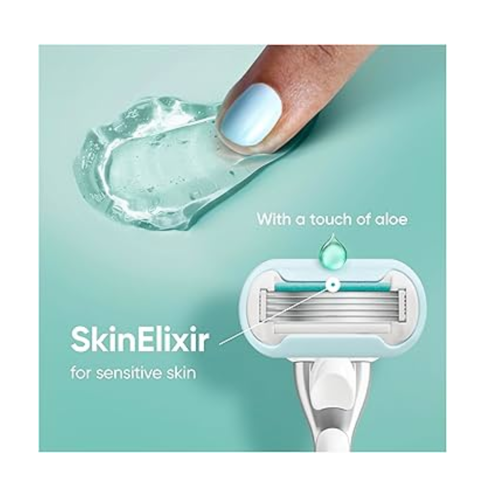 Gillette Venus Deluxe Smooth Sensitive Blade Refill 4 Pack