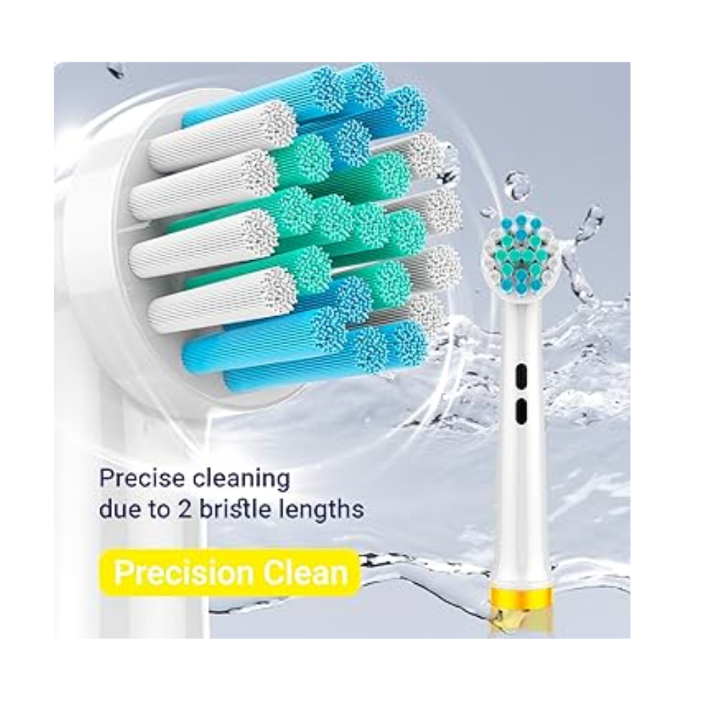 2 x Oral-B Sensitive Soft Clean Electric Toothbrush Head Refill 2 Pack