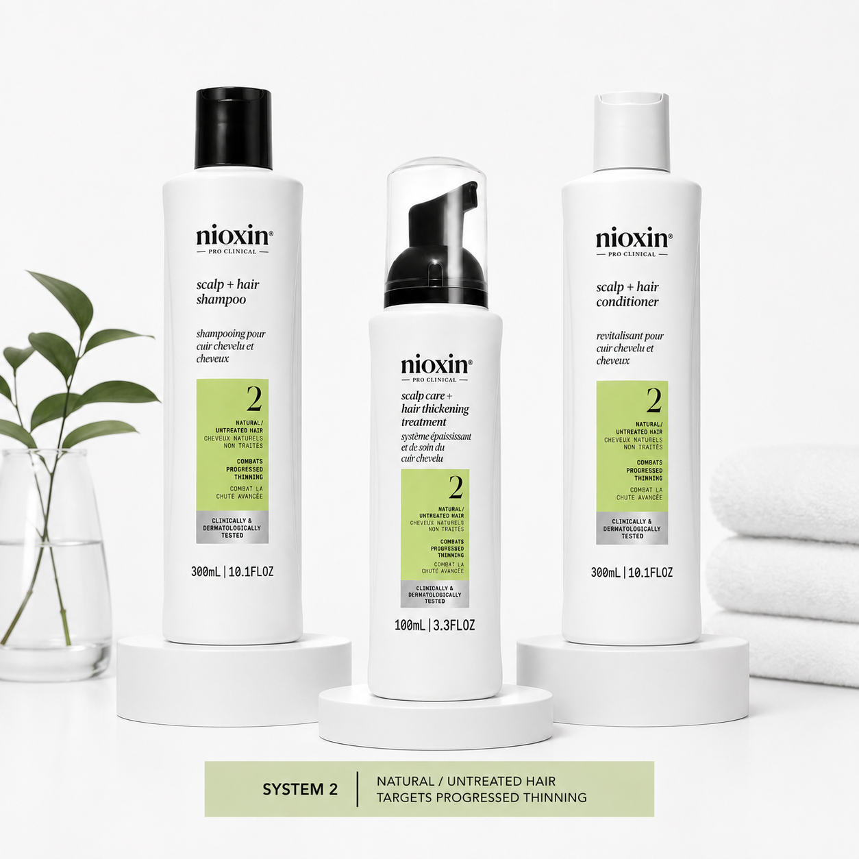 Nioxin System 2 Scalp Care & Hair Thickening Treatment 100mL