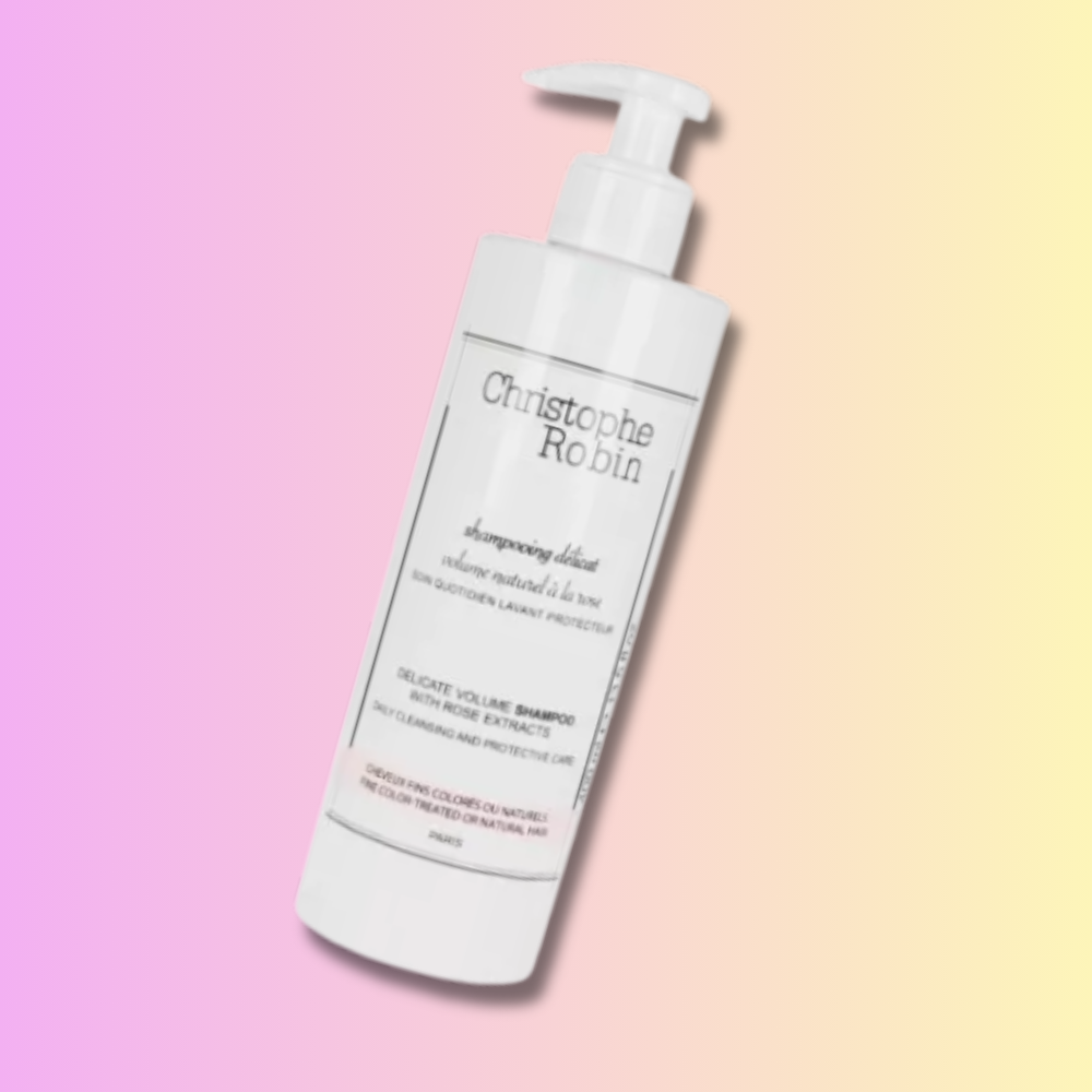 Christophe Robin Cleansing Volumizing Shampoo with Rose Extracts 1000mL