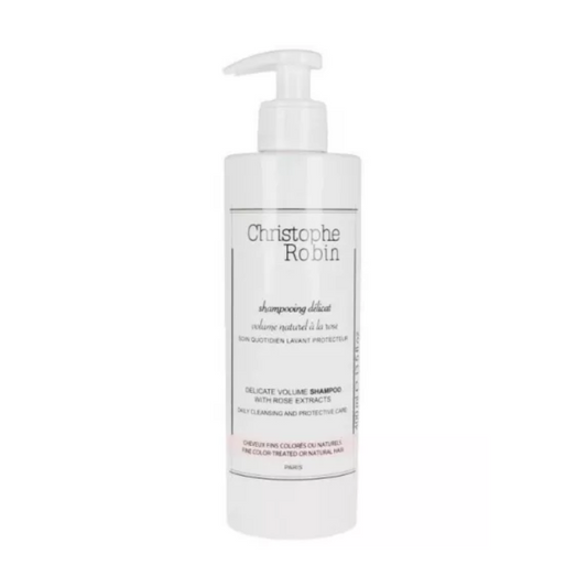 Christophe Robin Cleansing Volumizing Shampoo with Rose Extracts 1000mL