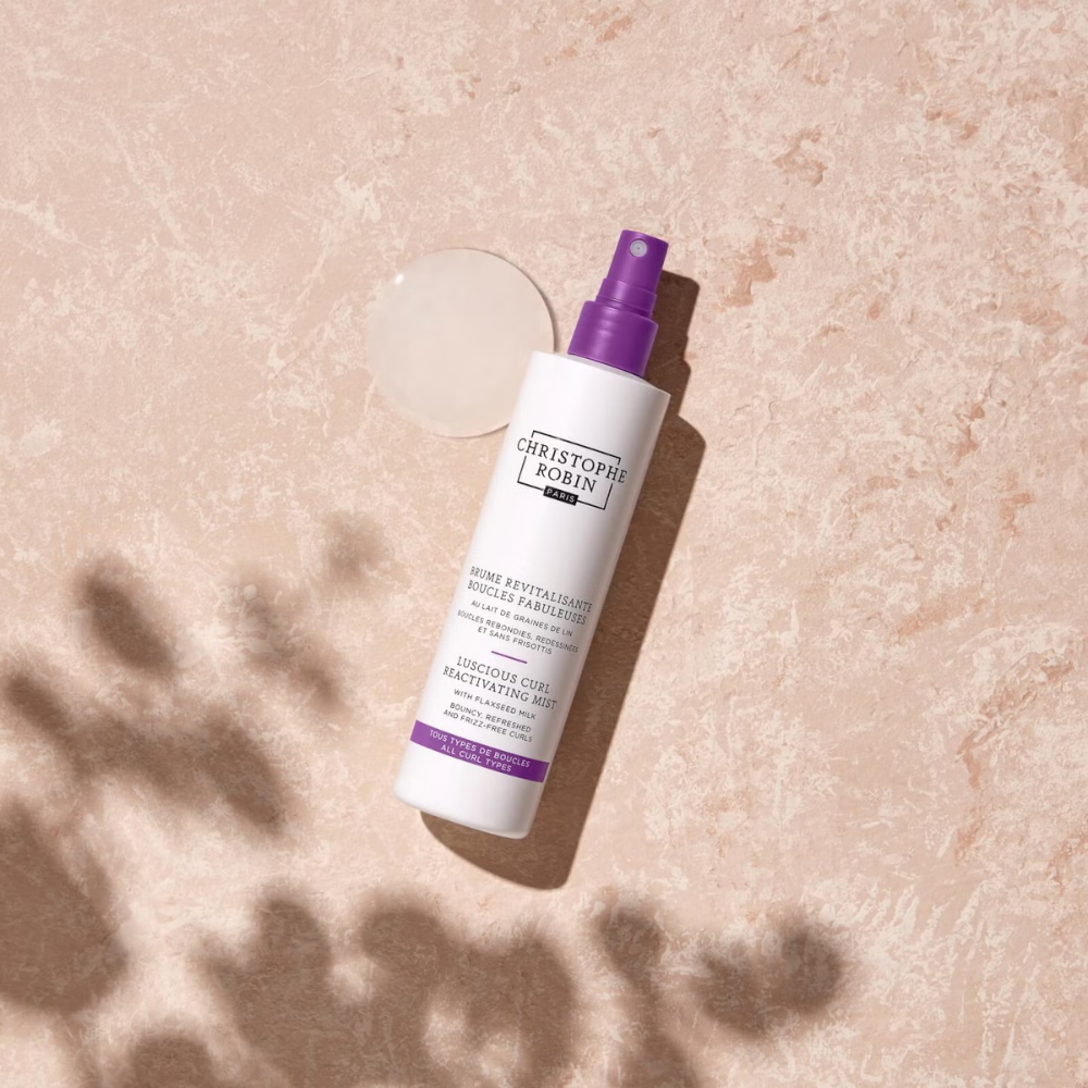 Christophe Robin Luscious Curl Reactivating Mist with Flaxseed Milk 150mL