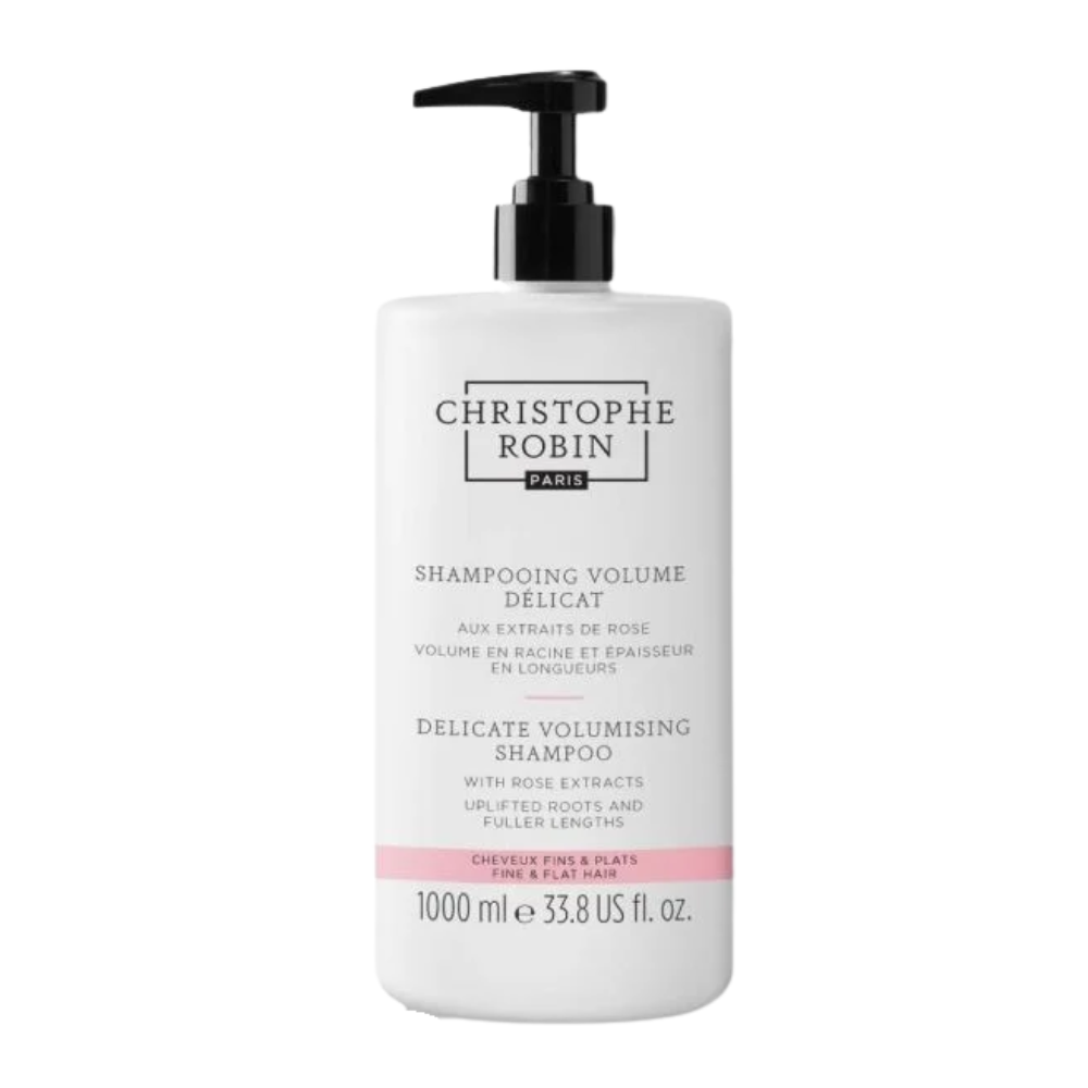 Christophe Robin Delicate Volumising Shampoo with Rose Extracts 1000mL