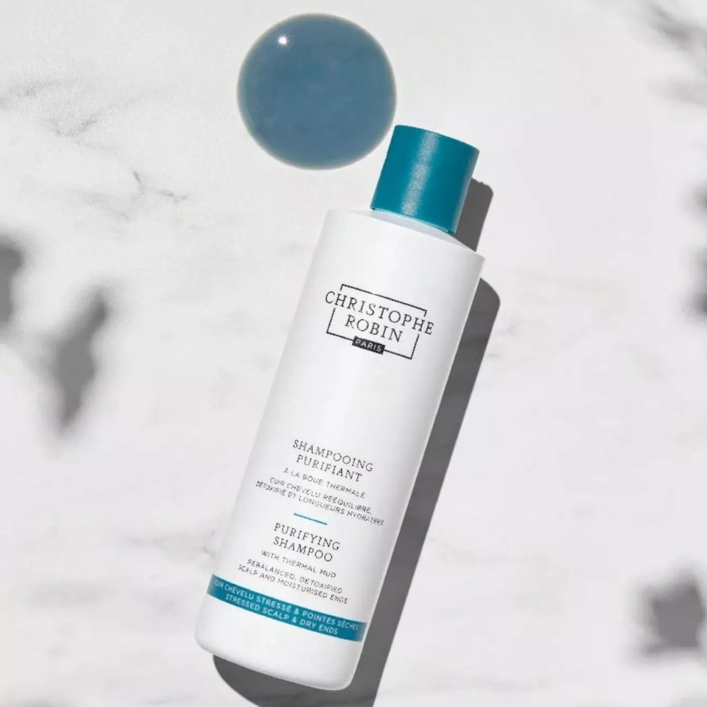 Christophe Robin Purifying Shampoo with Thermal Mud 250mL