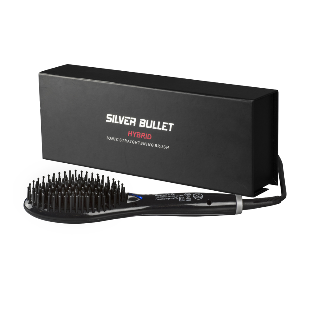 Silver Bullet Hybrid Ionic Ceramic Straightening Brush