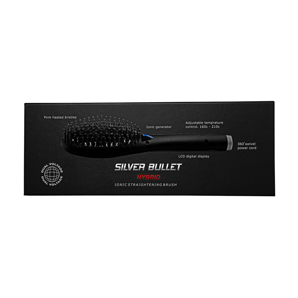Silver Bullet Hybrid Ionic Ceramic Straightening Brush