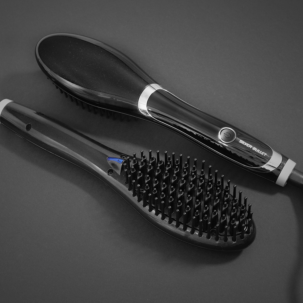 Silver Bullet Hybrid Ionic Ceramic Straightening Brush