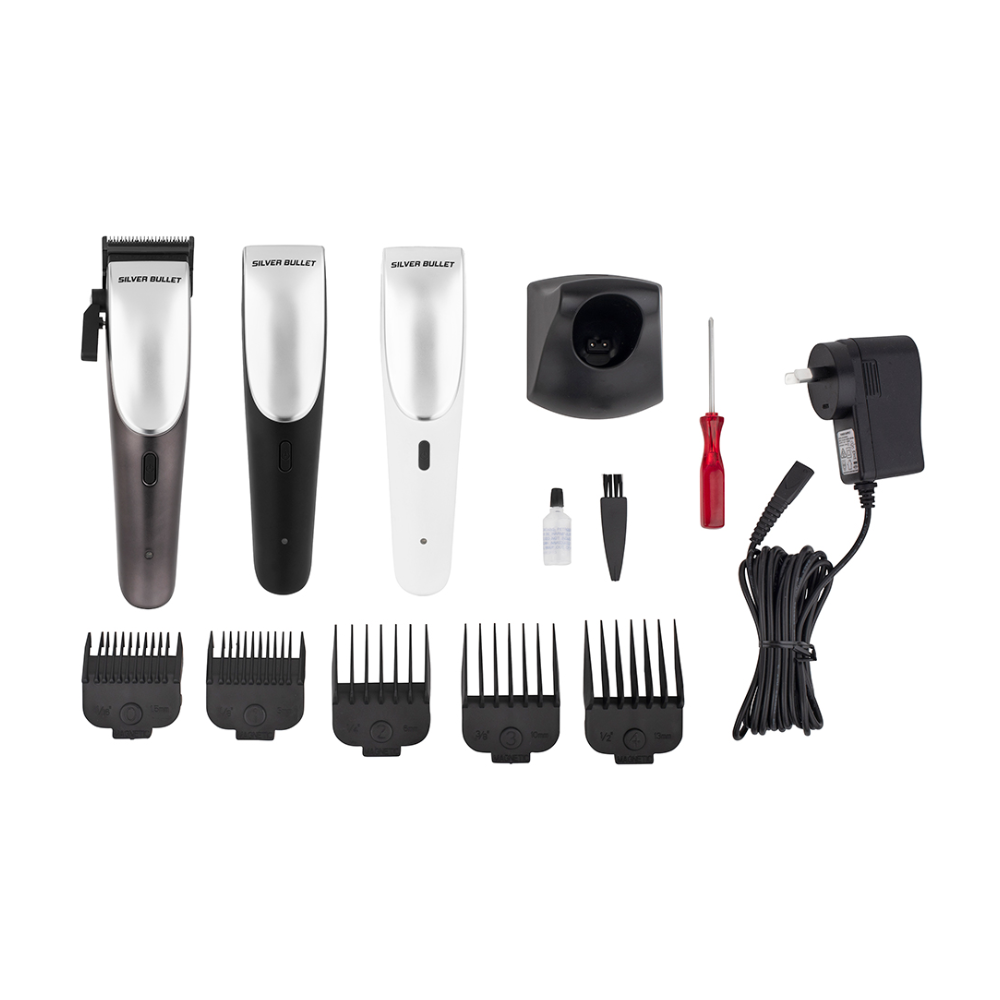 Silver Bullet Speed Demon Professional-Grade Hair Clipper Set