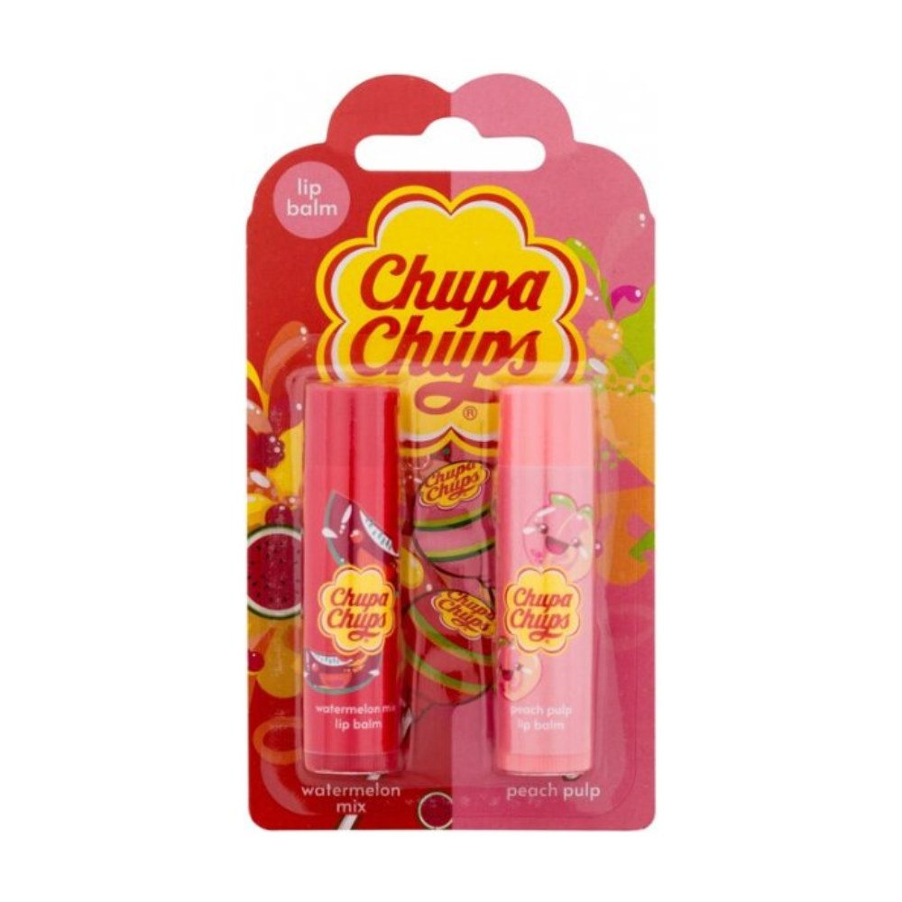 Chupa Chups 4 Piece Lip Balm Set