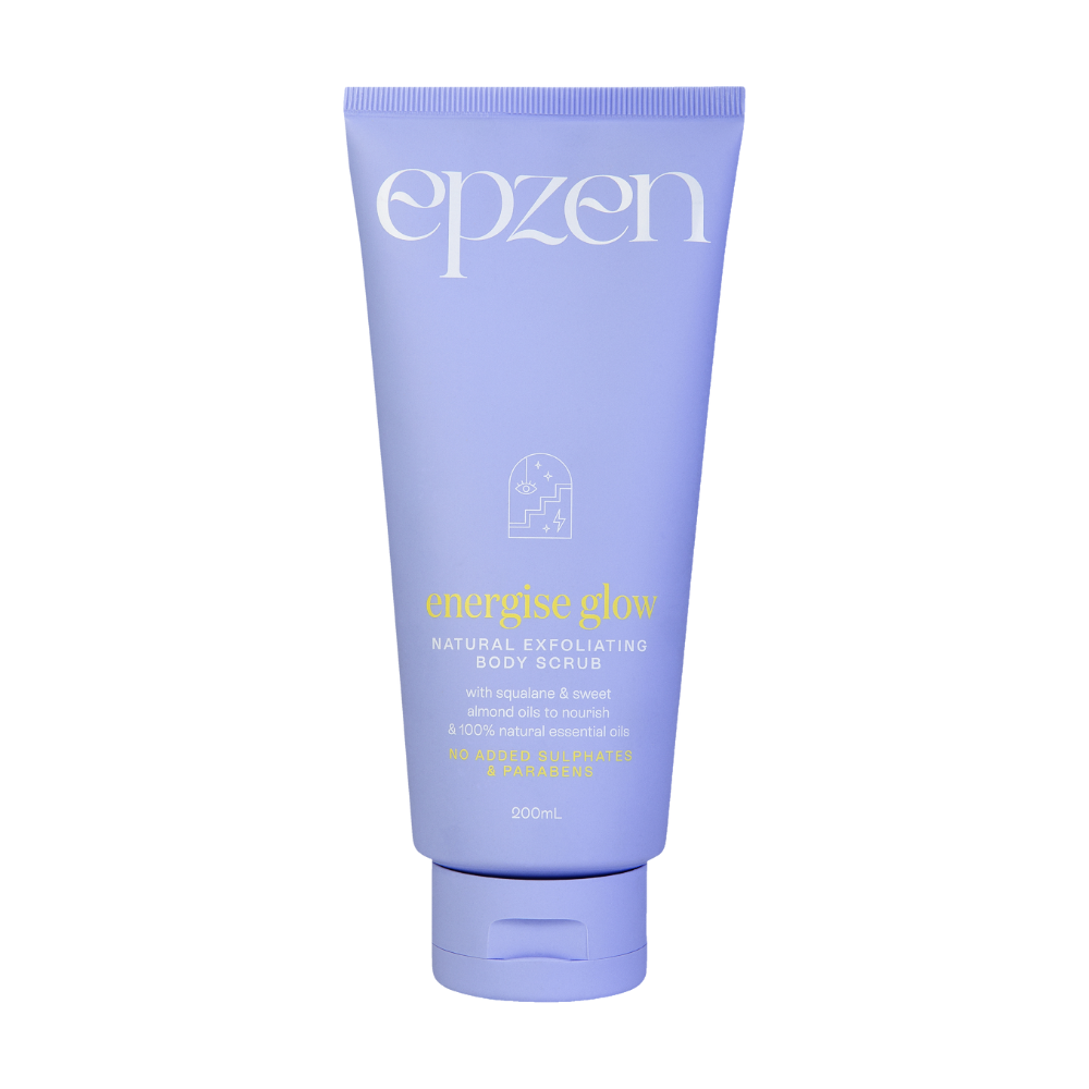 2 x Epzen Energise Glow Natural Exfoliating Body Scrub 200mL