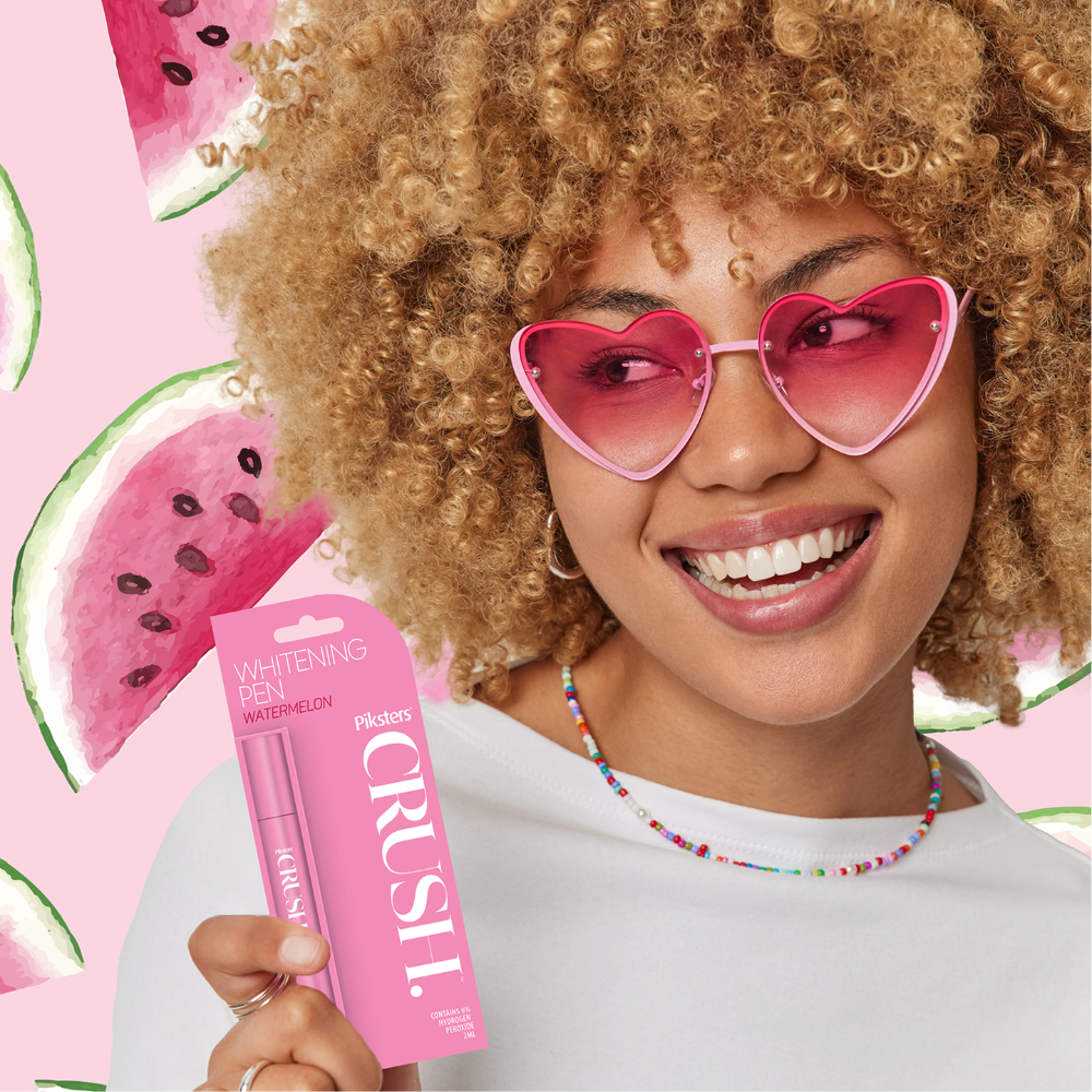6 x Piksters Crush Whitening Pen 2mL - Watermelon