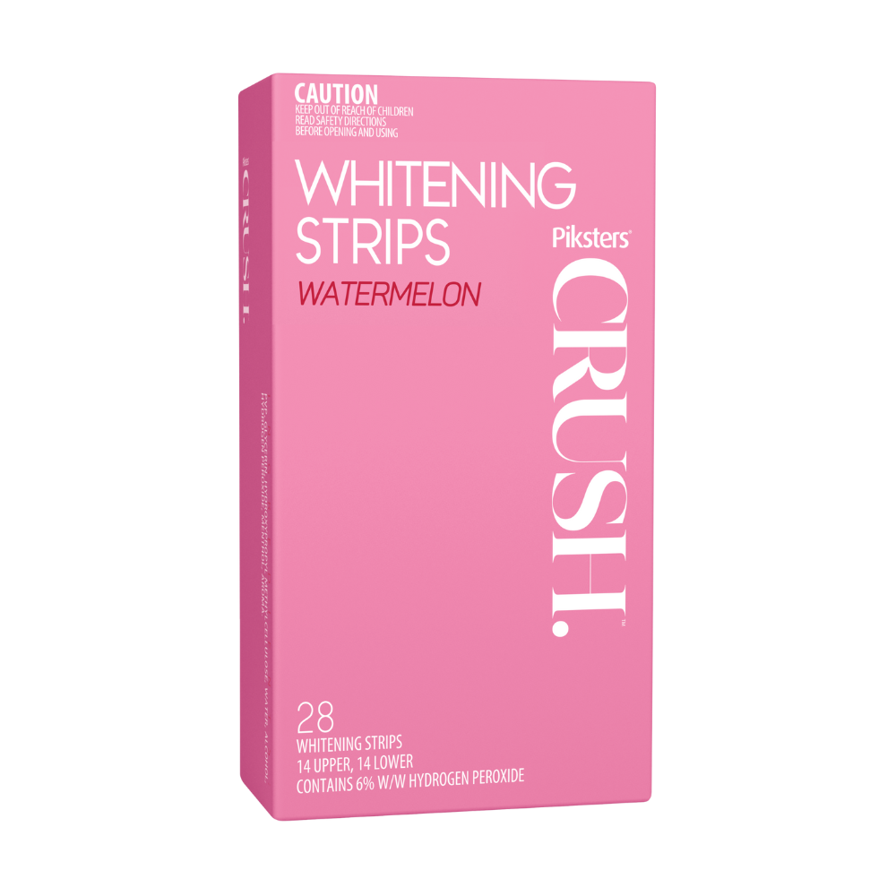 5 x Piksters Crush Whitening Strips 28 Pack - Watermelon