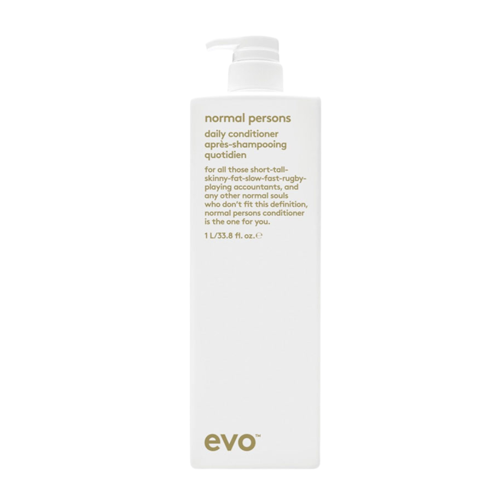 Evo Normal Persons Daily Shampoo & Conditioner 1 Litre (1000mL) Duo