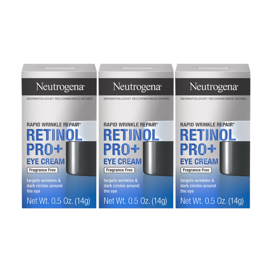 3 x Neutrogena Rapid Wrinkle Repair Retinol Pro+ Eye Cream 14g
