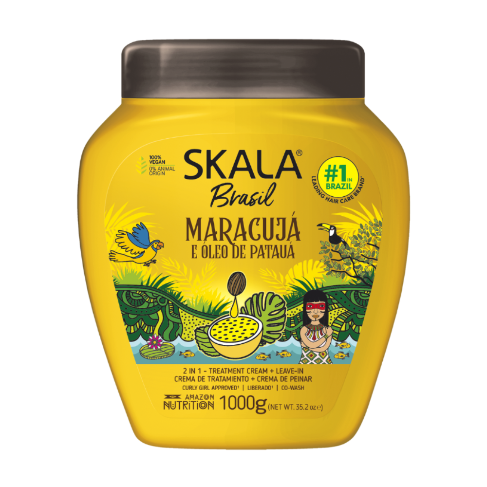 Skala Brasil Maracuja & Pataua Oil 2-in-1 Hair Treatment Conditioning Cream 1000g