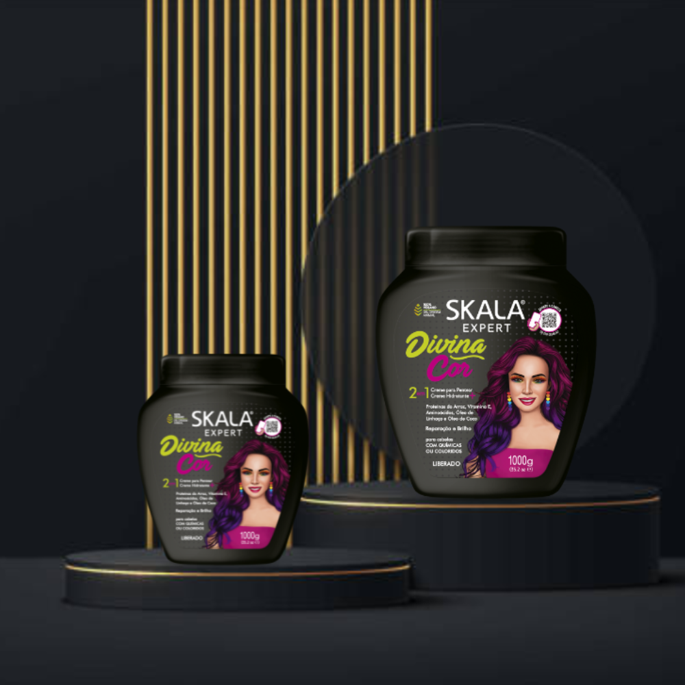 Skala Brasil Divine Colour 2-in-1 Hair Treatment Conditioning Cream 1000g