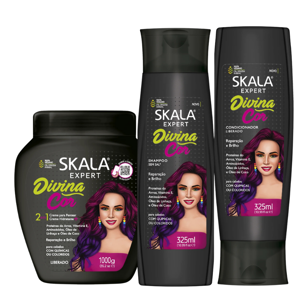 Skala Brasil Divine Colour 2-in-1 Hair Treatment Conditioning Cream 1000g