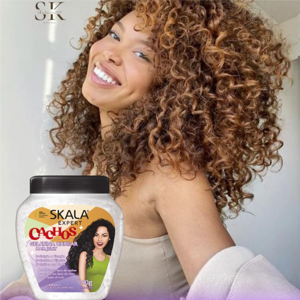 Skala Brasil Cachos Curls Hair Jelly 1000g