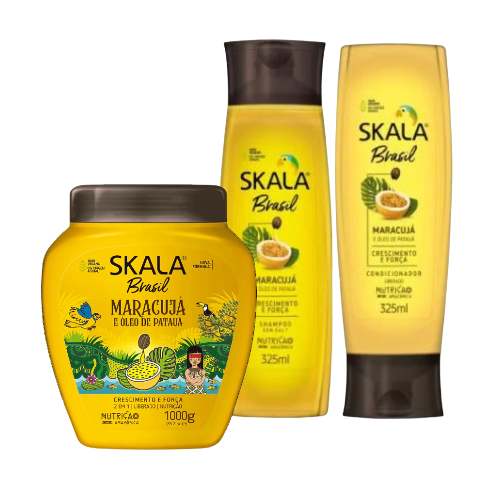 Skala Brasil Maracuja & Pataua Oil Shampoo 325mL