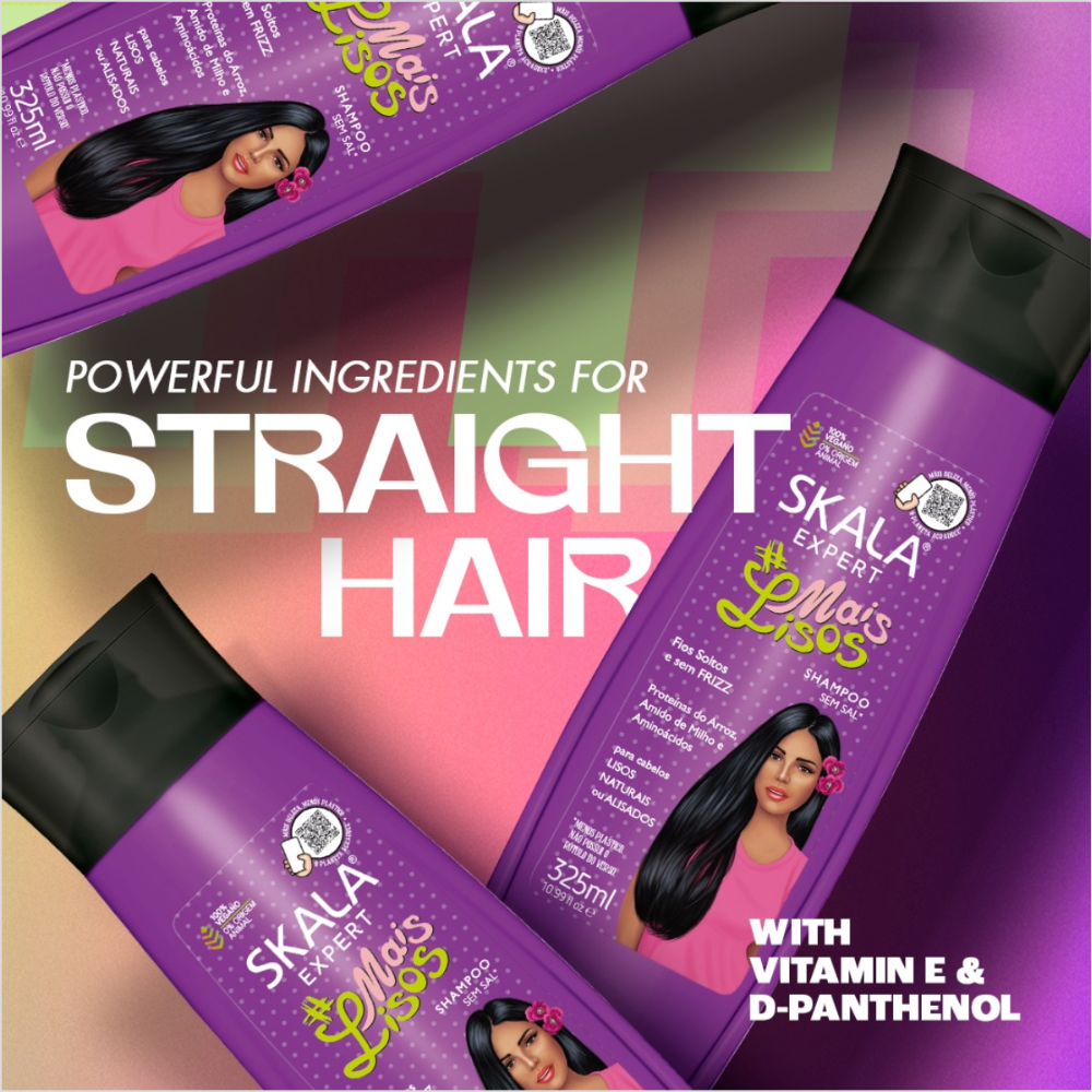 Skala Brasil Mais Lisos Straighter Hair Conditioner 325mL
