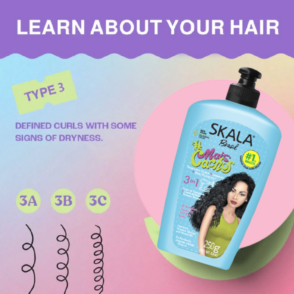 Skala Mais Cachos Perfect Curls 3-in-1 Leave In Conditioner 250g