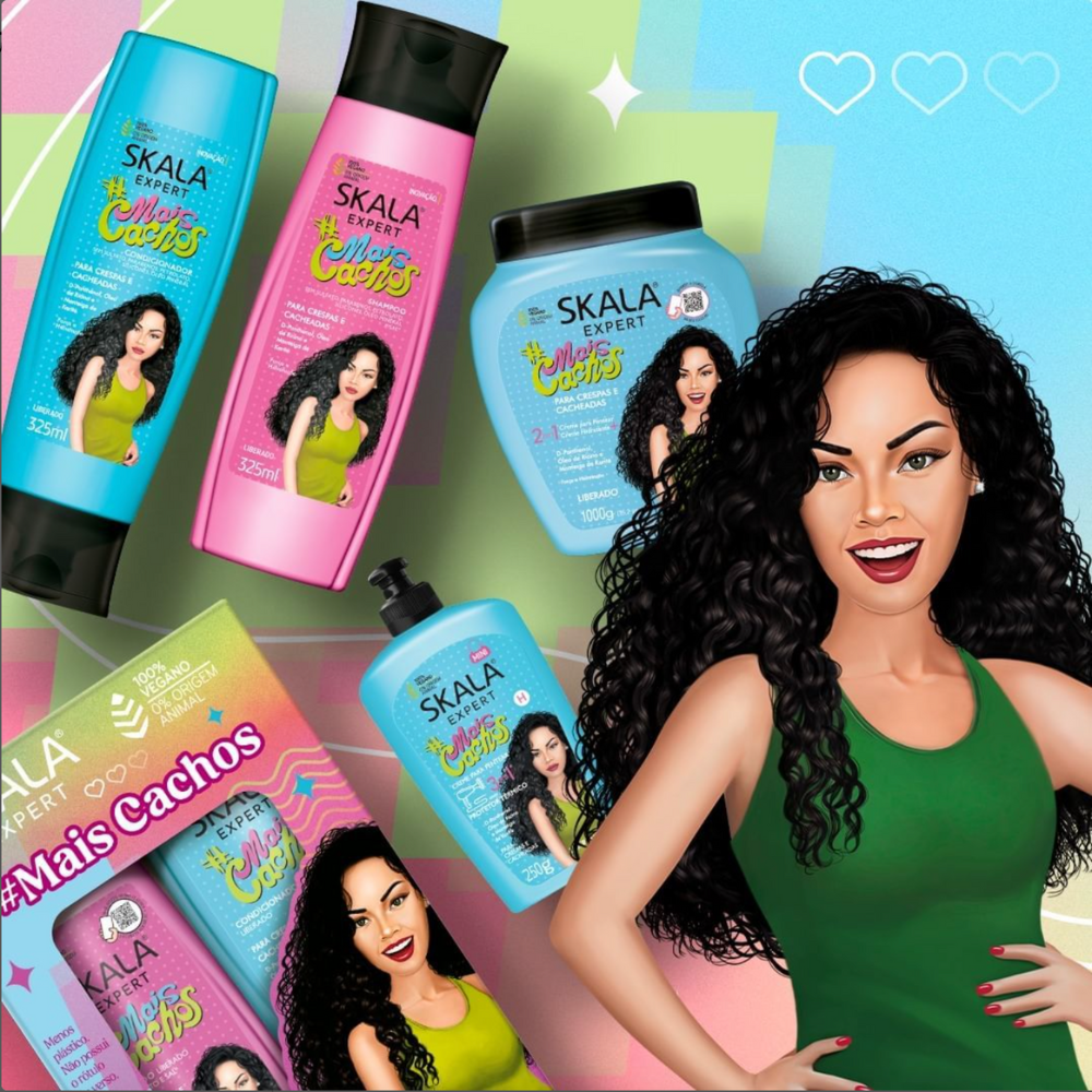 Skala Mais Cachos Perfect Curls 3-in-1 Leave In Conditioner 250g