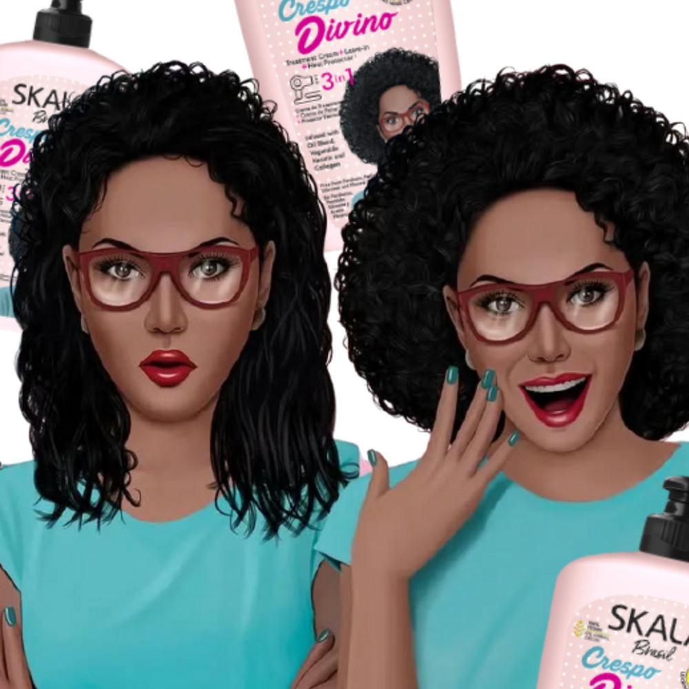 Skala Brasil Crespo Divino Divine Curls 3-in-1 Leave-In Conditioner 250g